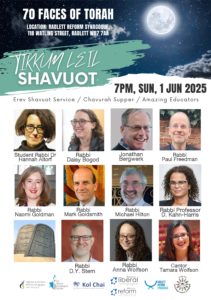 Tikkun Leil Shavuot 2025